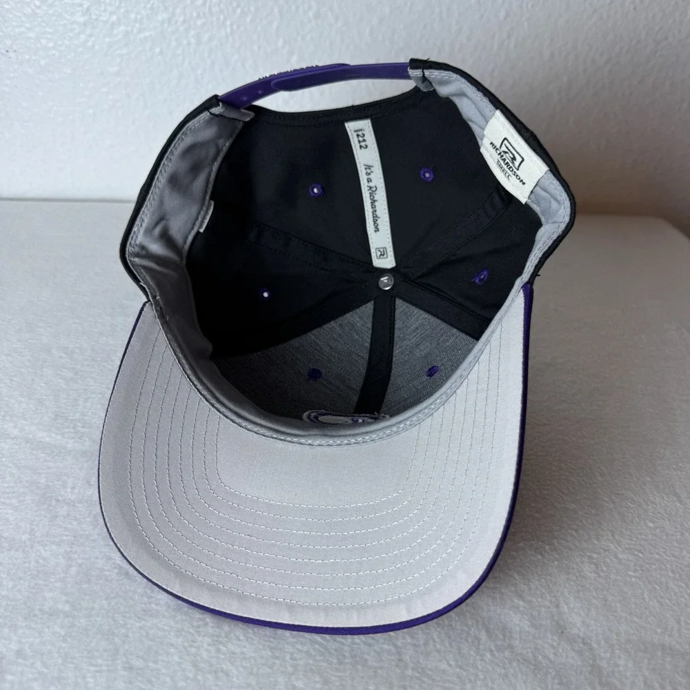 Richardson Model 212 Hat Black Purple‎ 